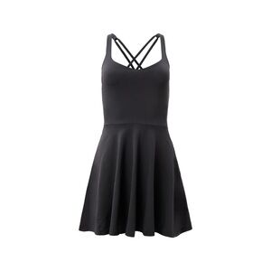 Black Strappy Skater Dress - Classic Fit